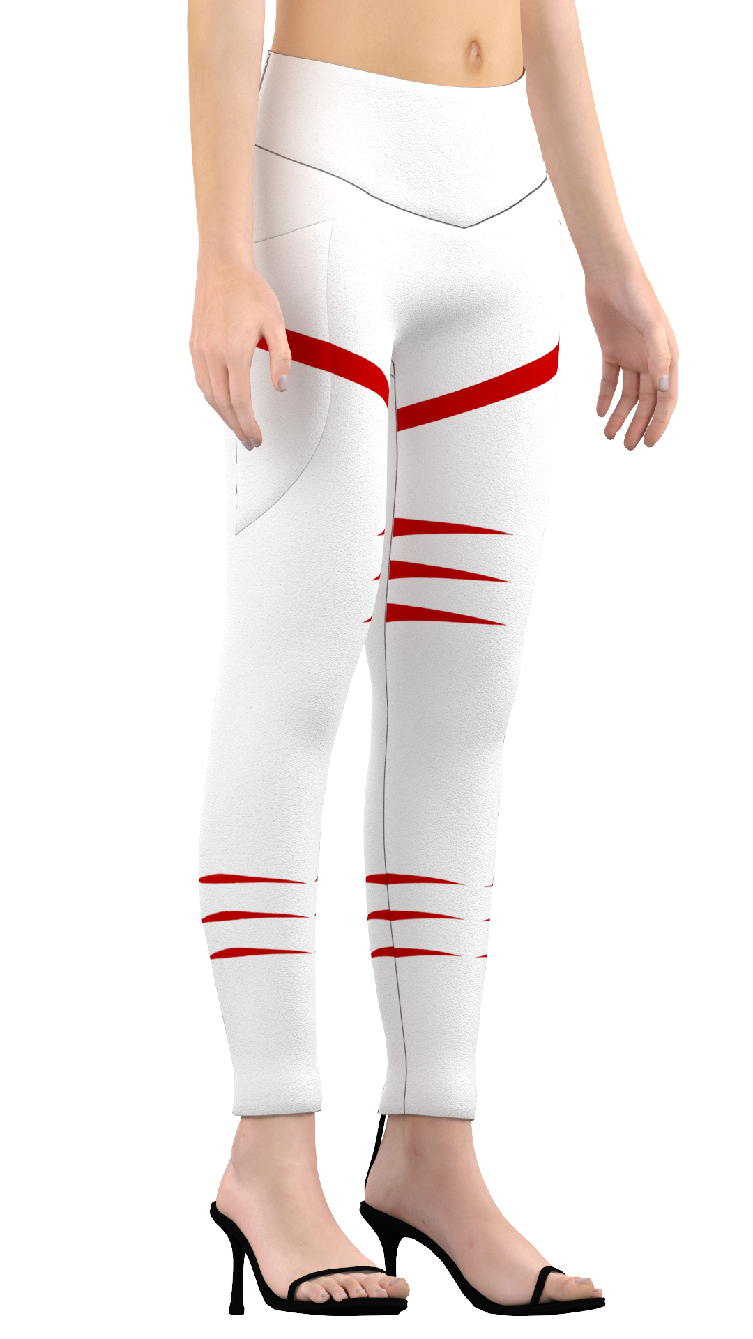 Kistune Kiss Fox Claw Leggings