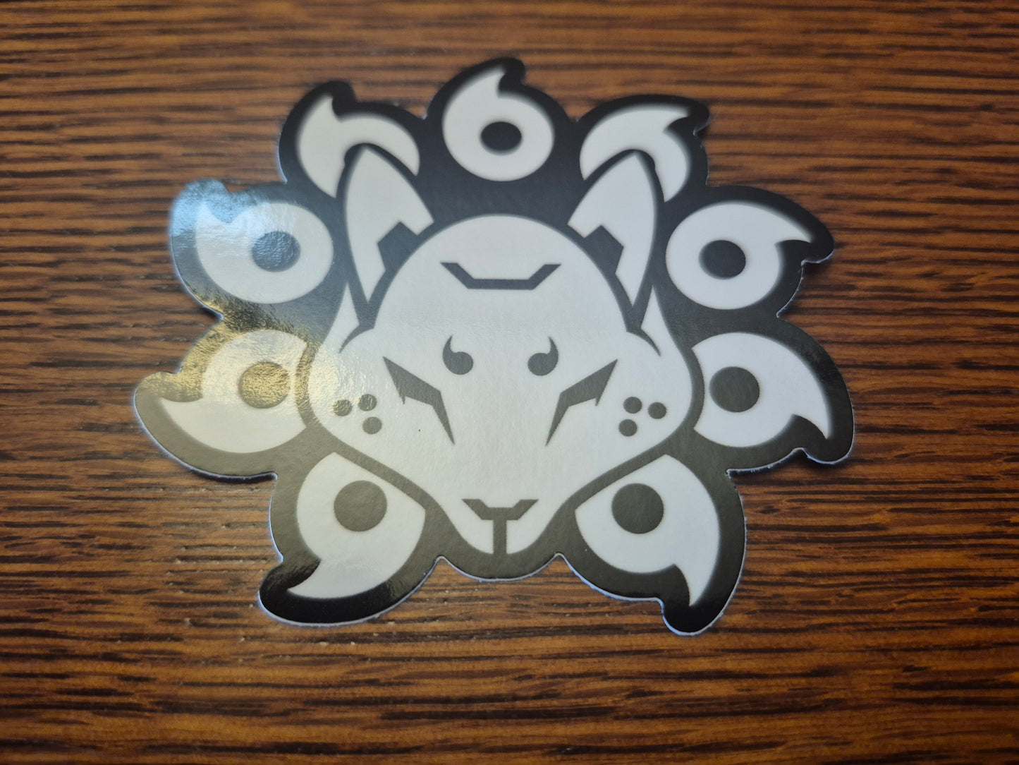 PK Fox Logo Stickers